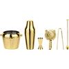 Paderno Set Mixology 6 pezzi Ice Acciaio Inox Oro