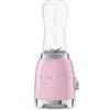 Smeg Frullatore Multifunzione Compatto Rosa Estetica 50's Style
