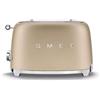 Smeg Tostapane 2 fette 50's Style Champagne opaco