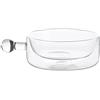 Luigi Bormioli Set 2 Tegamini Monoporzione con manici - Vetro Termico Borosilicato 25 cl