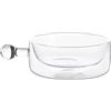 Luigi Bormioli Set 2 Tegamini Monoporzione con manici - Vetro Termico Borosilicato 16 cl