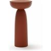 Mogg Tavolino Olo Colours Rosso Ø30