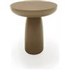 Mogg Tavolino Olo Colours Beige Scuro Ø50