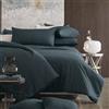 Svad Dondi Home Parure Copripiumino Matrimoniale Dondi Home Cambridge Denim