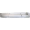 MX HOME Divano componibile MX Home 5/6 posti Lino