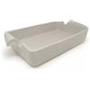 La Ceramica d'Italia Tegame rettangolare La Ceramica d'Italia Materia 28x19 cm Tortora