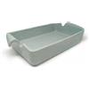 La Ceramica d'Italia Tegame rettangolare La Ceramica d'Italia Materia 28x19 cm Acquamarina