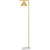 Flos Lampada da terra Flos Captain Flint Ottone spazzolato/Marmo bianco