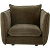 Bloomingville Poltrona Bloomingville Austin Velluto Verdone