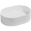 CIELO Lavabo ovale da appoggio Cielo Theo Bianco lucido