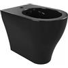 Flaminia Bidet a pavimento Flaminia App Back to Wall Nero lucido