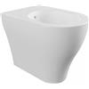 Flaminia Bidet a pavimento Flaminia App Back to Wall Latte Opaco