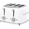 Smeg Tostapane 4 scomparti 50's Style Bianco