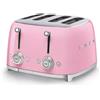 Smeg Tostapane 4 scomparti 50's Style Rosa