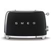 Smeg Tostapane 2 fette 50's Style Nero
