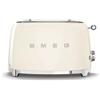 Smeg Tostapane 2 fette 50's Style Panna