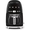 Smeg Macchina da caffè Filtro 50's Style Nero