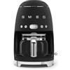 Smeg Macchina da caffè Filtro 50's Style Nero opaco