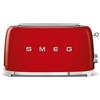 Smeg tostapane 4 fette 50's Style Rosso