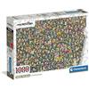 Clementoni - Puzzle 1000 Pezzi per Adulti e Ragazzi, Tema Mordillo Impossible, Compact Box con Poster Incluso, Idea Regalo Uomo e Donna, Made in Italy, 70x50 cm, 39992