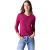 Cecil B322073 Maglietta ottomana, Gioiello Rosa, S Donna