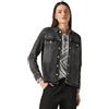 Cecil B212329 Camicia Jeans, Dark Grey Washed, XXL Donna