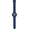 HIP HOP Orologio HWU0466 UOMO SKULL quadrante STAMPE BLU movimento SOLO TEMPO - 3 LANCETTE QUARZO e CINTURINO SILICONE BLU
