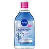 Nivea (Beiersdorf SpA) Nivea Acqua Micellare Rigenerante 400 ml, Struccante viso e occhi con 5% siero + Aminoacid Complex ml Detergente