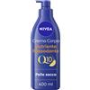 Nivea (Beiersdorf SpA) Nivea Q10 Crema Corpo Nutriente Rassodante 400 ml, corpo rassodante e idratante pelle secca ml