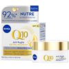 Nivea (Beiersdorf SpA) Nivea Q10 Anti-Rughe Extra Nutriente Crema Giorno Riparatrice SPF 15 50 ml, viso antirughe ml giorno
