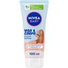 Nivea Baby Viso & Corpo Crema Soffice 100 ml, bambini corpo e viso idratante nutriente ml