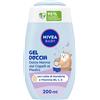 Nivea Baby Gel Doccia Dolce Nanna dai Capelli ai Piedini 200 ml, Detergente neonato corpo e capelli ml doccia
