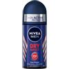 Nivea (Beiersdorf SpA) Nivea Men Dry Impact Deodorante Roll on 50 ml, uomo per 72h di protezione antitraspirante ml Roll-On