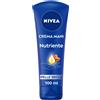 Nivea (Beiersdorf SpA) Nivea Crema Mani Nutriente 100 ml, mani idratante e profumata arricchita con Olio di Mandorla ml