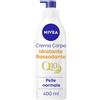 Nivea (Beiersdorf SpA) Nivea Q10 Crema Corpo Idratante Rassodante 400 ml, corpo rassodante e idratante pelli normali ml