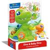 CLEMENTONI S.P.A. Clementoni Baby Dino e Baby Dino, Dinosauri Interattivi Parlanti