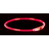 Trixie Anello di luce flash USB, S-M: 40 cm/ø 8 mm, rosso