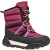 Geox J TREKKYUP Girl B AB, Scarpone da Neve, Dk Raspberry/Black, 37 EU