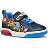 Geox J INEK Boy E, Scarpe da Ginnastica, Navy/Lt Blue, 35 EU