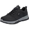 Rieker Scarpe Basse da Trekking da Uomo, 35503, Nero, 44 EU, Nero, 44 EU