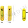 NOLOGO Lampeggiante Segnalatore luminoso giallo per uso esterno 12/24V a led FLASH-OUTY NOLOGO