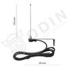 NOLOGO Antenna professionale accordata integrabile nei ricevitori RX e nelle centrali START Cavo RG 58 da 3,5 mt