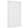 VENTEUROPE Sportello di ispezione per cartongesso, 25 x 40 cm, bianco, per ispezione e copertura, in plastica ABS, apertura di manutenzione 250 x 400 mm