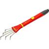WOLF GARTEN - Artiglio Multi-Star Minis con Manico LF-M/ZM 015; Larghezza di Lavoro: 6,5 cm; 71AIE004650, Rosso