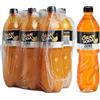 Oran Soda Oransoda Zero | Bevanda Gassata all'Arancia Senza Zuccheri, 6 Bottiglia da 100 cl PET, L'originale Aranciata Italiana con Succo di Arance Siciliane, Senza Coloranti