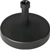Outsunny Base per Ombrellone da Giardino in Plastica PP Nero, Fino a 18kg, Ø45x33 cm, Robusta e Elegante|Aosom