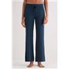 Intimissimi Pantaloni Lunghi A Palazzo In Modal Blu