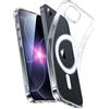 ESR Cover per iPhone 17e/16e, Compatibile con MagSafe, Protezione per fotocamera, Custodia magnetica sottile e antiurto, Resistente all'ingiallimento e ai graffi, Serie Zero, Trasparente