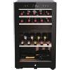 Haier Wine Bank 50 Serie 7 HWS42GDAU1 Cantinetta vino con compressore Libera installazione Nero 42 bottiglia/bottiglie