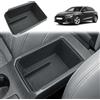 GAFAT Compatibile con Audi A3 8Y 2020-2026 2027 Contenitore per Console Centrale, Accessori Nuovo Facelift A3 8Y Sportback Bracciolo Organizer Scatola Portaoggetti, con Tapptini